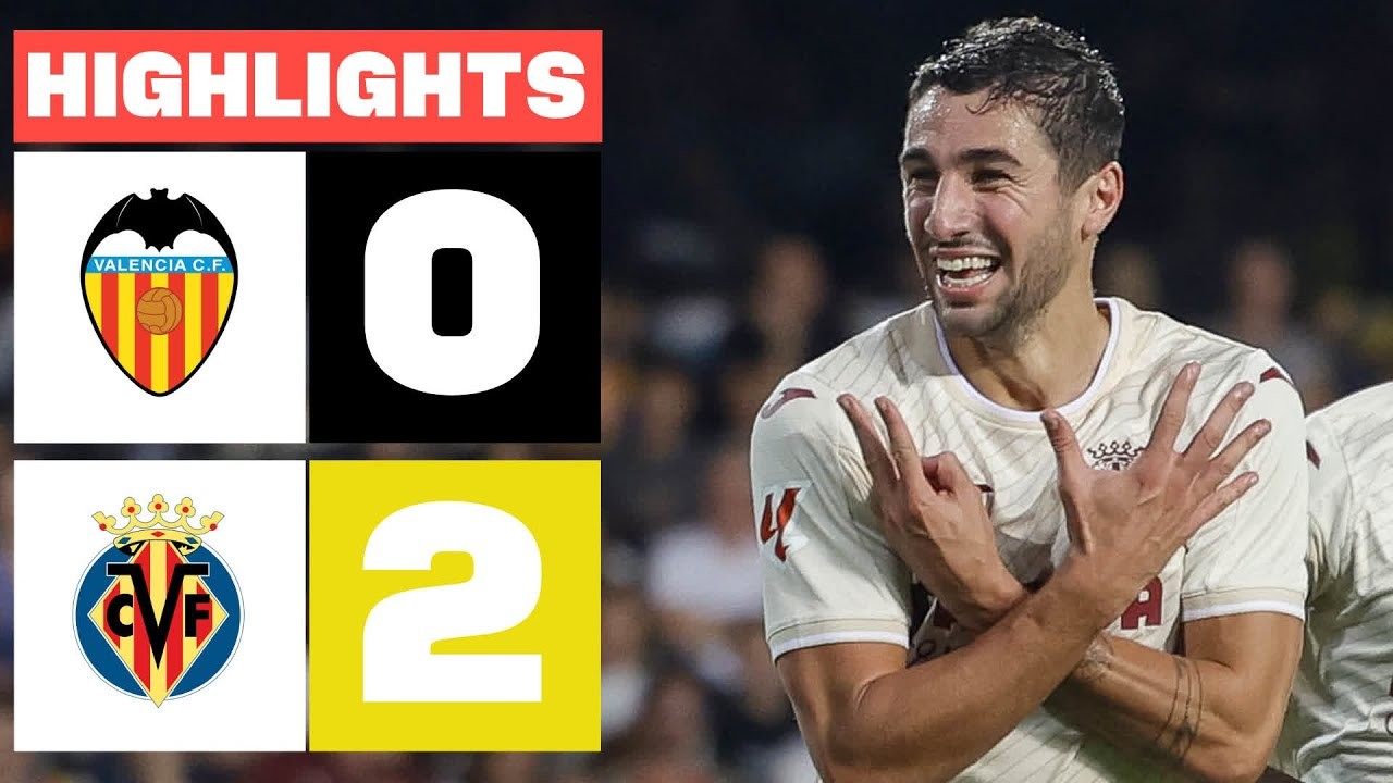 #ไฮไลท์ฟุตบอล [ บาเลนเซีย 0 - 2 บียาร์เรอัล ] ลาลีก้า สเปน 2025/26.10.68