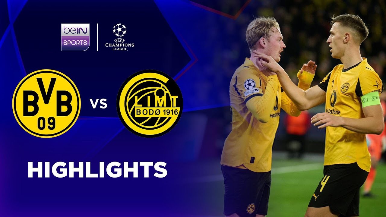 #ไฮไลท์ฟุตบอล [ โบรุสเซีย ดอร์ทมุนด์ 2 - 2 โบโด กลิมท์ ] ยูฟ่า แชมเปี้ยนส์ ลีก (รอบลีกเฟส)นัดที่6 2025/11.12.68