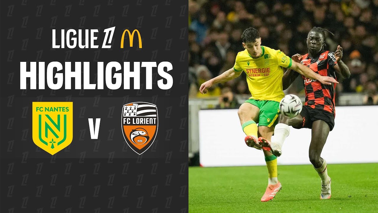 #ไฮไลท์ฟุตบอล [ น็องต์ 1 - 1 ลอริยองต์ ] ลีกเอิง ฝรั่งเศส 2025/24.11.68