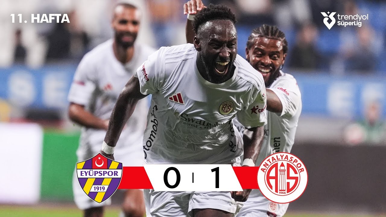 #ไฮไลท์ฟุตบอล [ อียูบสปอร์ 0 - 1 อันตัลยาสปอร์ ] ตุรกี ซุปเปอร์ลีก 2025/4.11.68