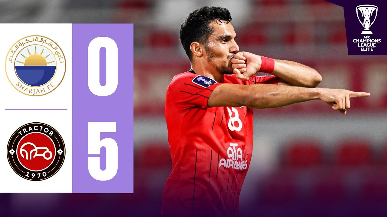#ไฮไลท์ฟุตบอล [ อัล ชาร์จาห์(ยูเออี) 0 - 5 แทรคเตอร์ เอฟซี(อิหร่าน) ] เอเอฟซี แชมเปี้ยนส์ ลีก อีลิท 2025/21.10.68